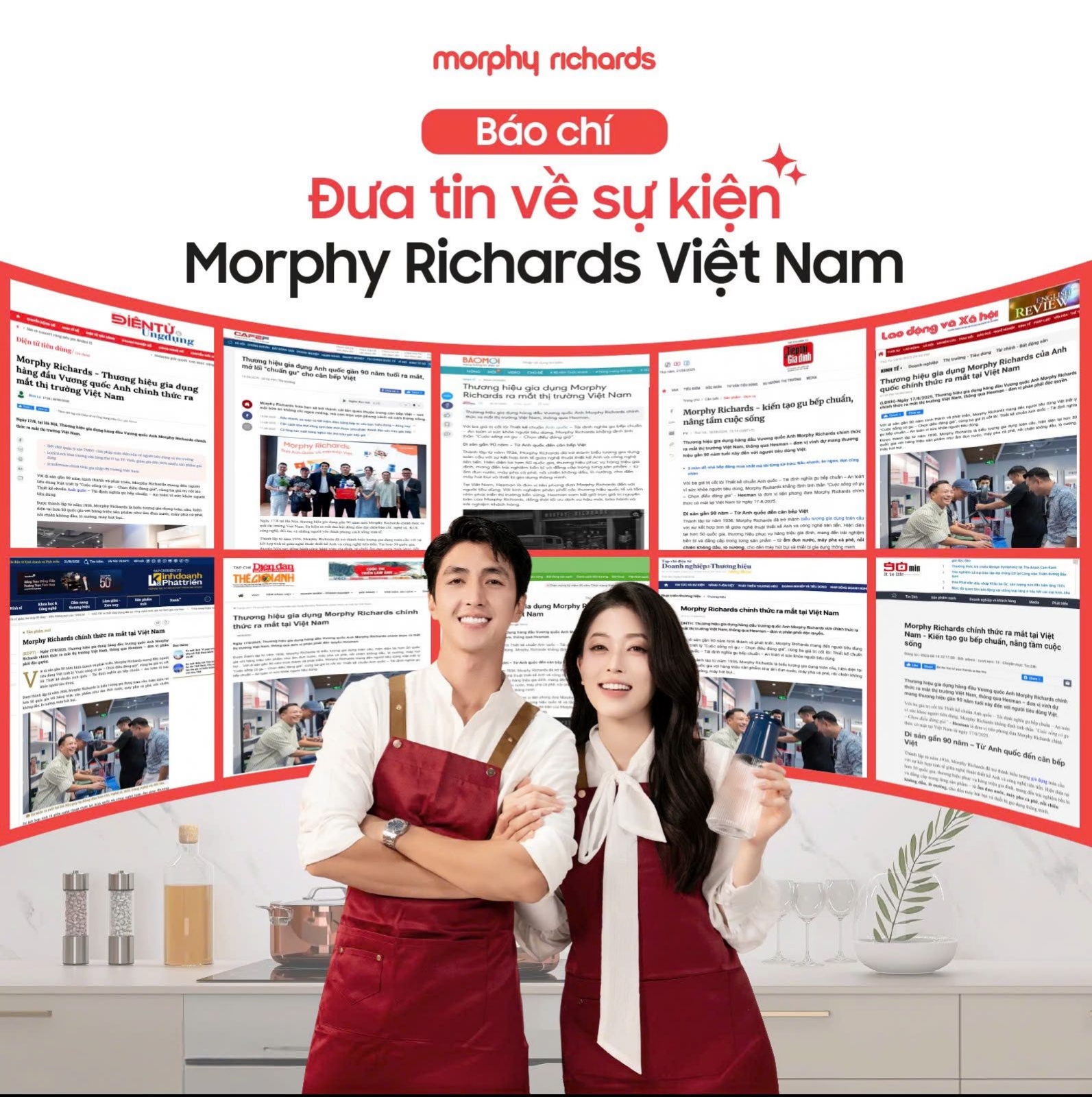Hình ảnh cho danh mục Chia sẻ từ KOLs & báo chí dành cho Morphy Richards tại Việt Nam